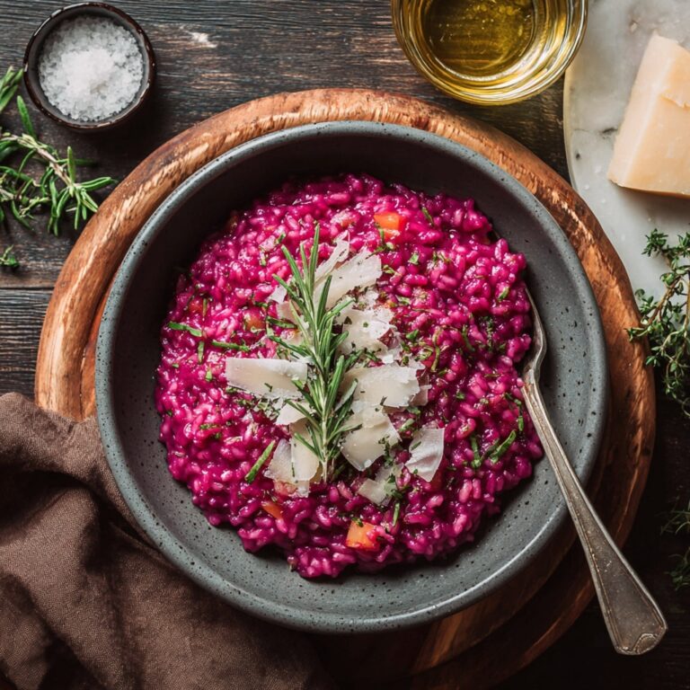 Creamy Beet Risotto Recipe