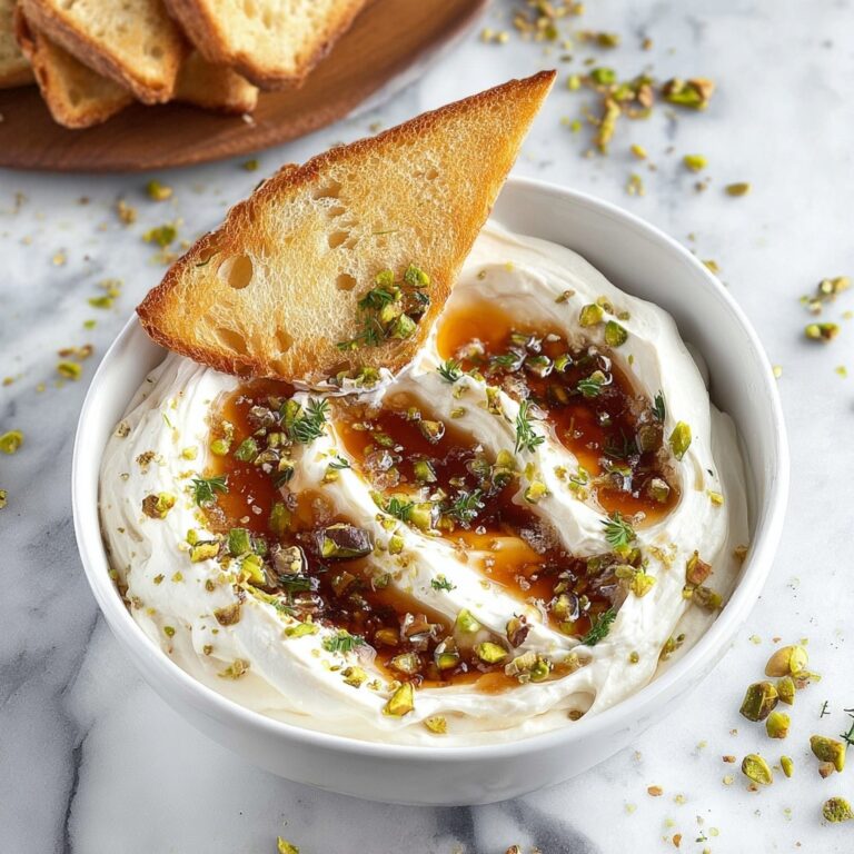 Whipped Feta Dip with Garlic Honey Recipe