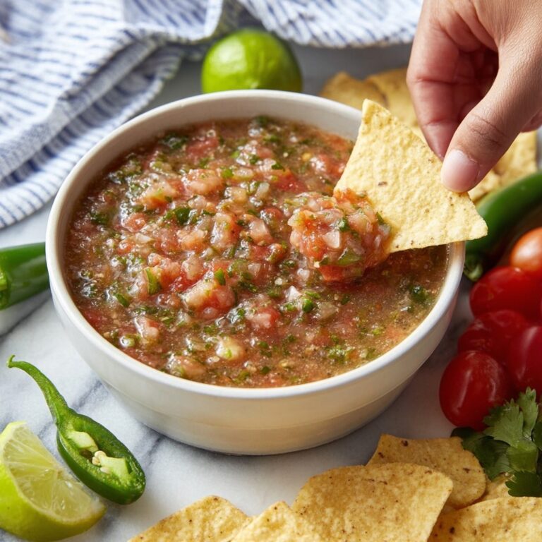 Fresh Restaurant Style Salsa Recipe