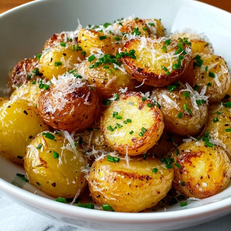 Creamy Garlic Baby Potatoes Recipe