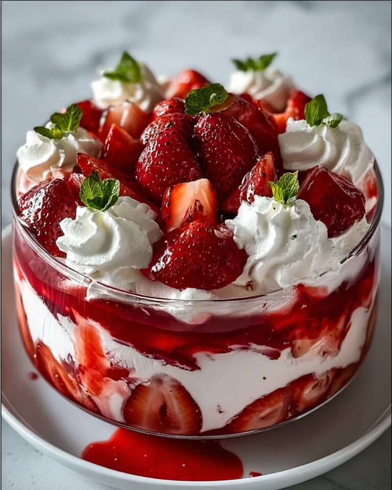 Southern Strawberry Punch Bowl Cake Recipe