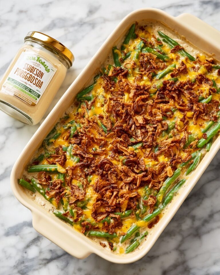 Fresh Green Bean Casserole Recipe