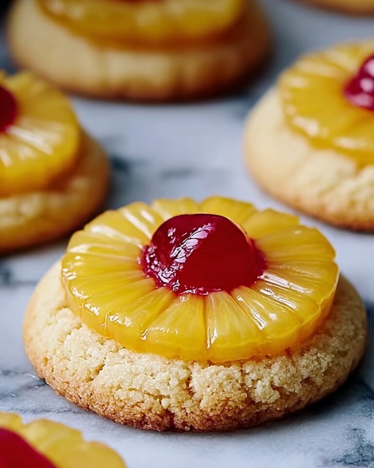 Pineapple Upside-Down Cookies – A Fun Twist on a Classic Dessert Recipe