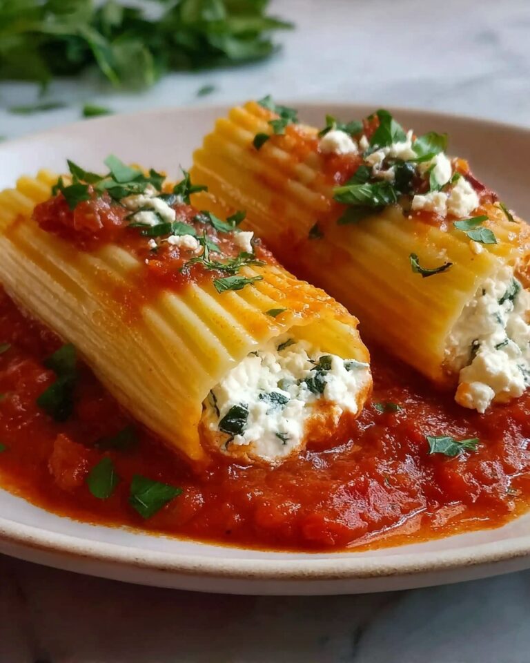 Authentic Manicotti Recipe That Brings Comfort to Your Table Recipe