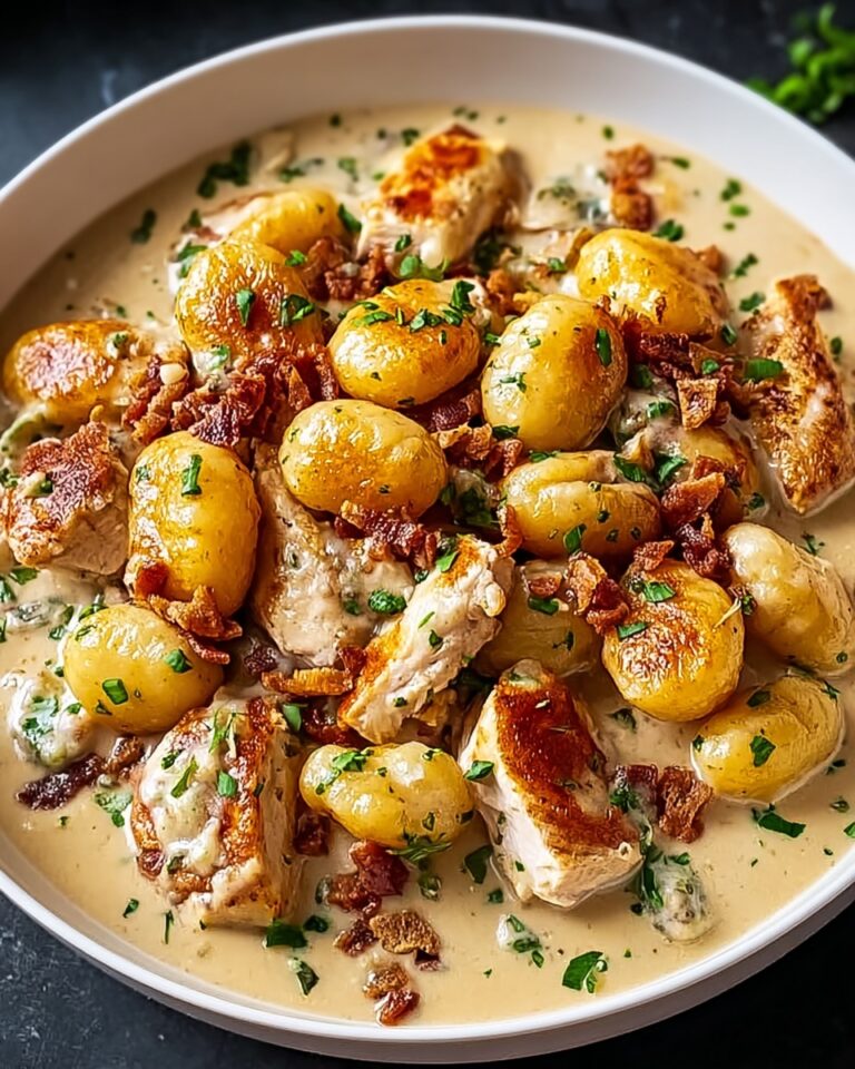 Creamy Asiago Chicken and Gnocchi Recipe