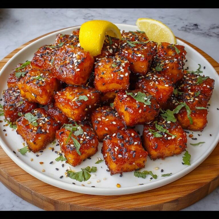 Crispy Air Fryer Honey Garlic Salmon Bites Recipe