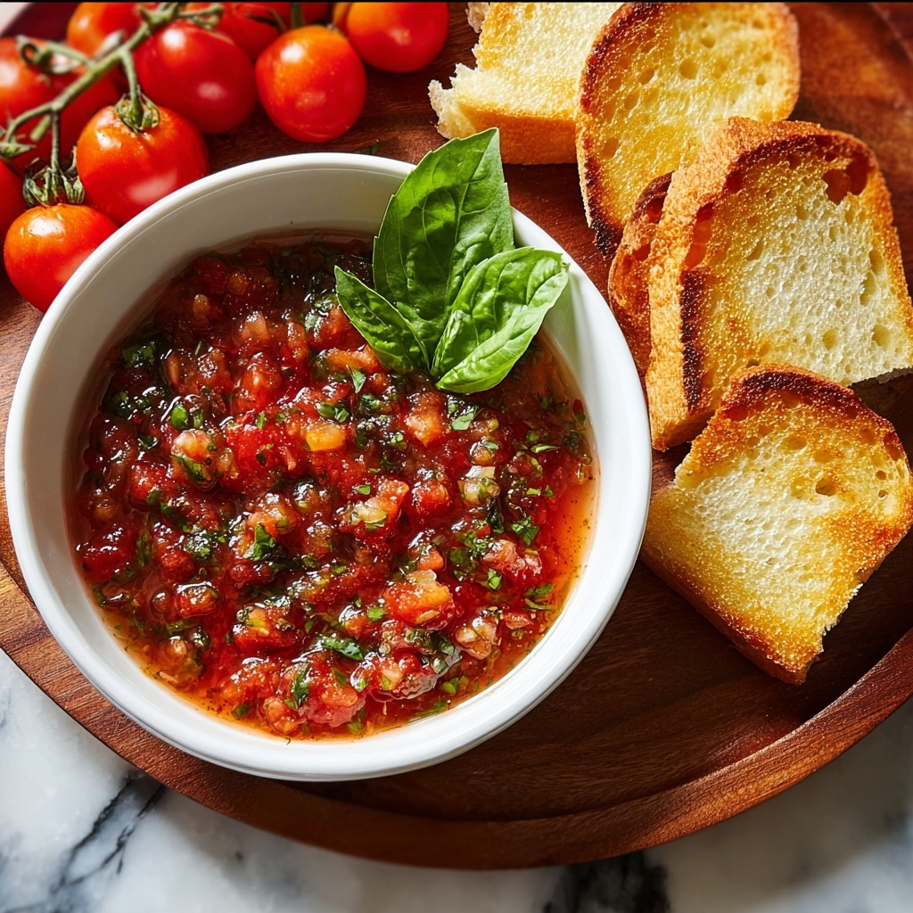 Savory Italian Tomato Bruschetta Dip Recipe - Recipe Image