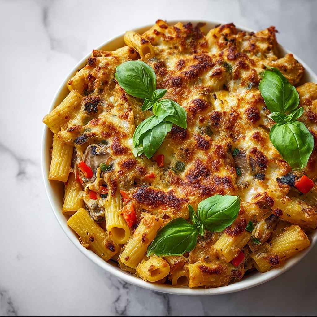 Loaded Veggie Baked Ziti Recipe - Recipe Image
