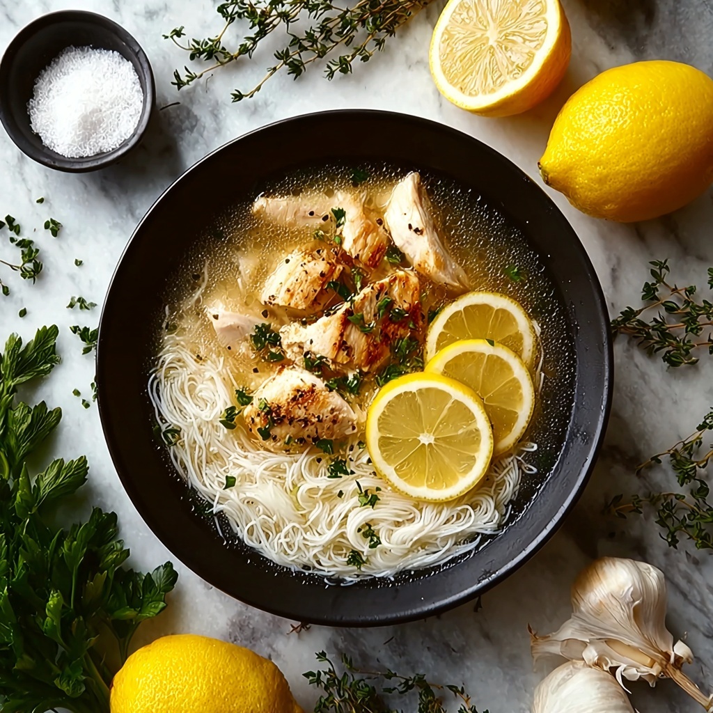 Greek Lemon Chicken Soup Recipe - Recipe Image