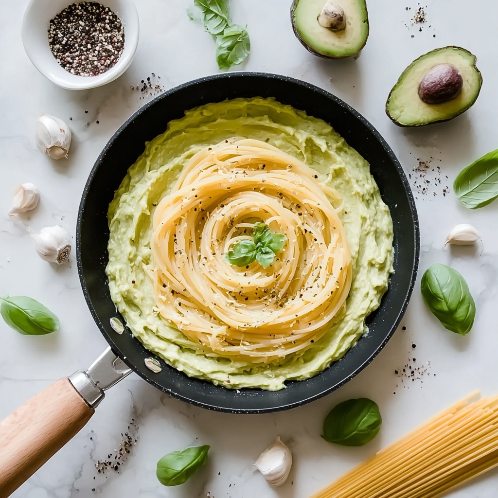 Creamy Avocado Pasta Recipe - Recipe Image