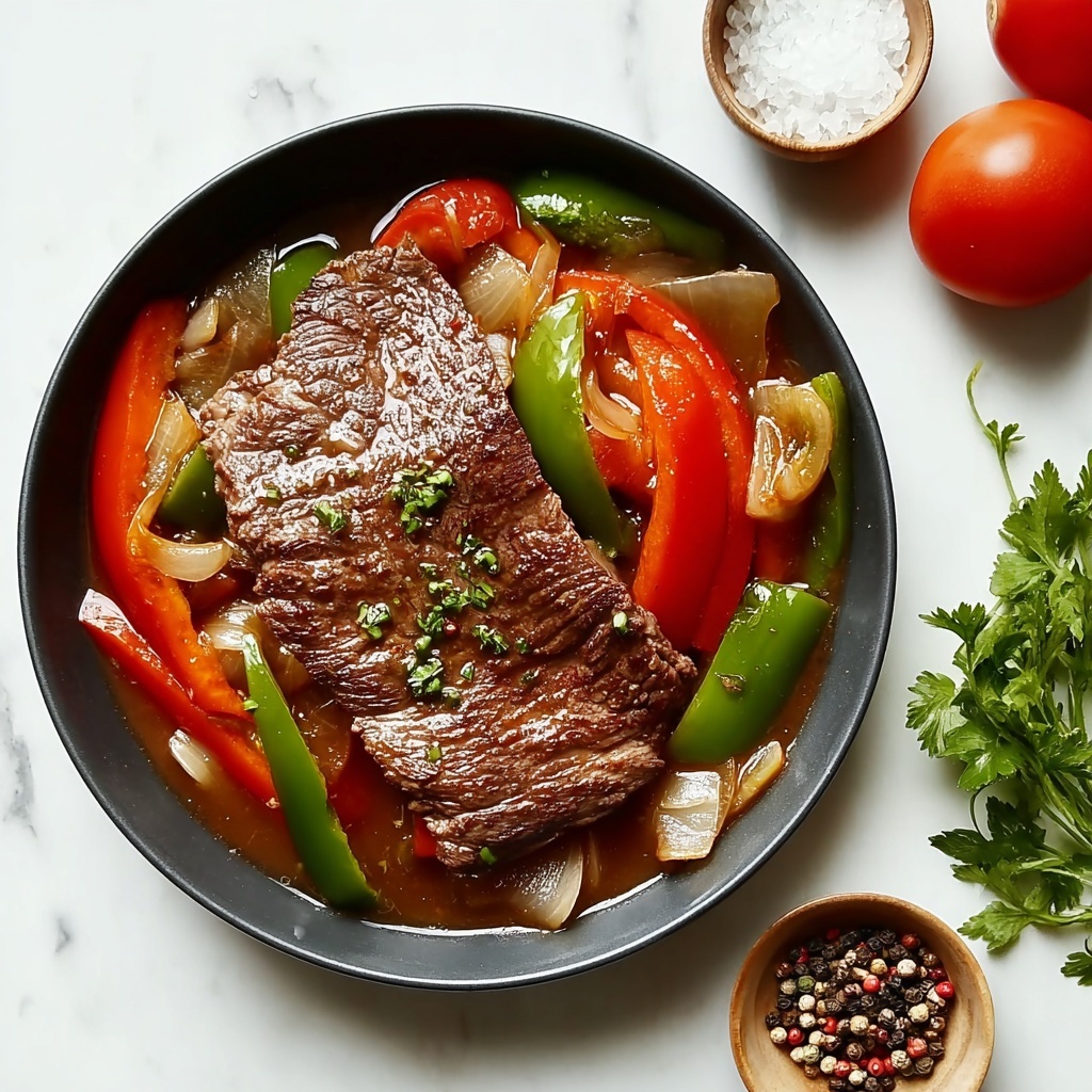 Chinese Pepper Steak Recipe - Recipe Image