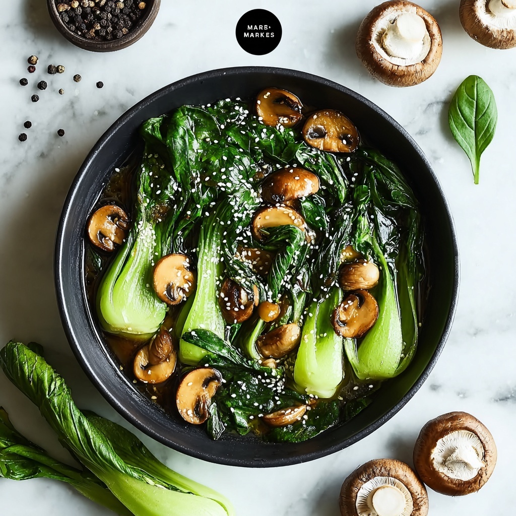 Bok Choy and Mushroom Stir Fry Recipe - Recipe Image