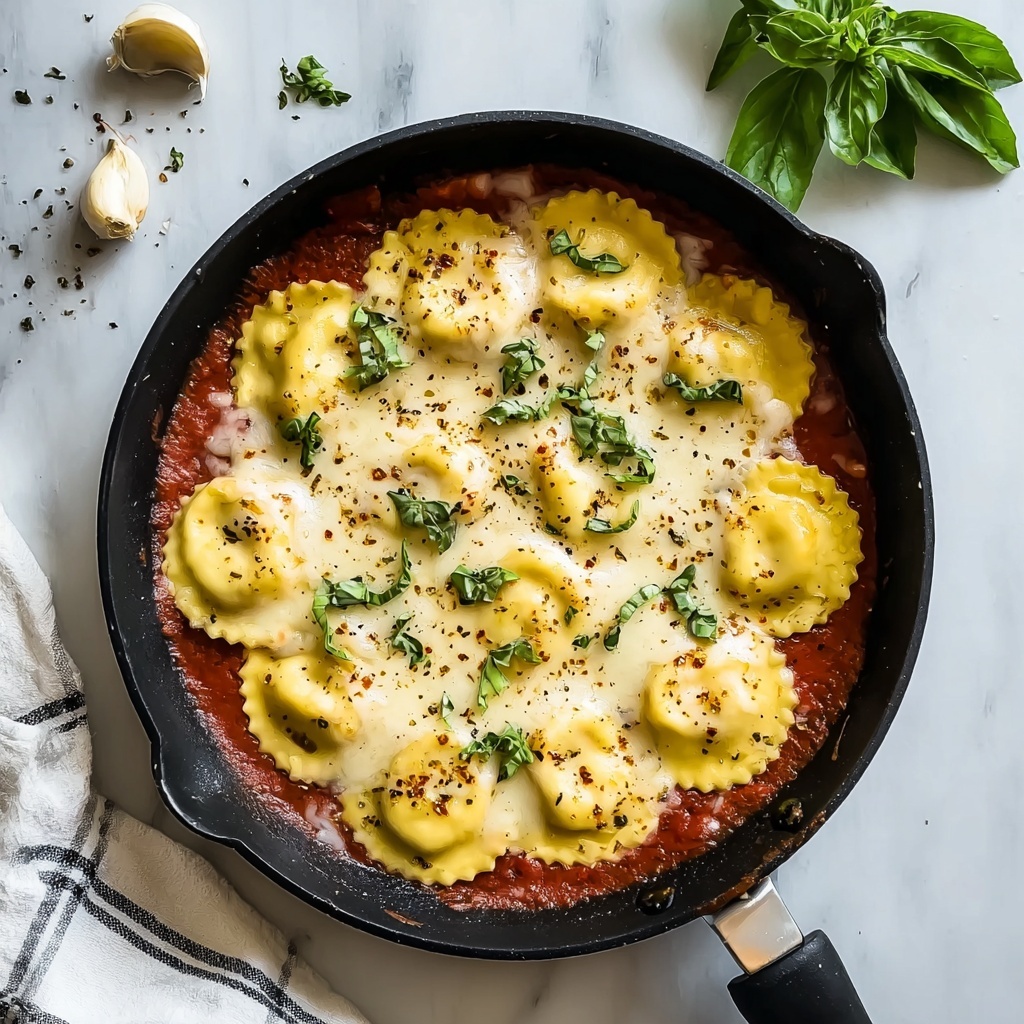 Creamy Olive Garden Ravioli Carbonara Recipe - Recipe Image