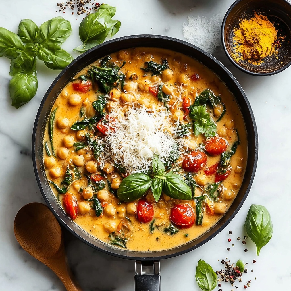 Creamy Chickpea Curry Recipe - Recipe Image