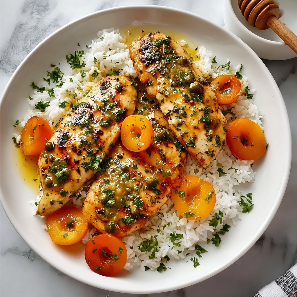 Honig Senf Hähnchen mit Reis Recipe - Recipe Image