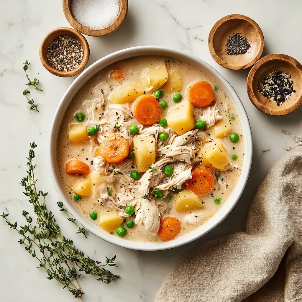 Crock Pot Chicken Pot Pie Recipe - Recipe Image