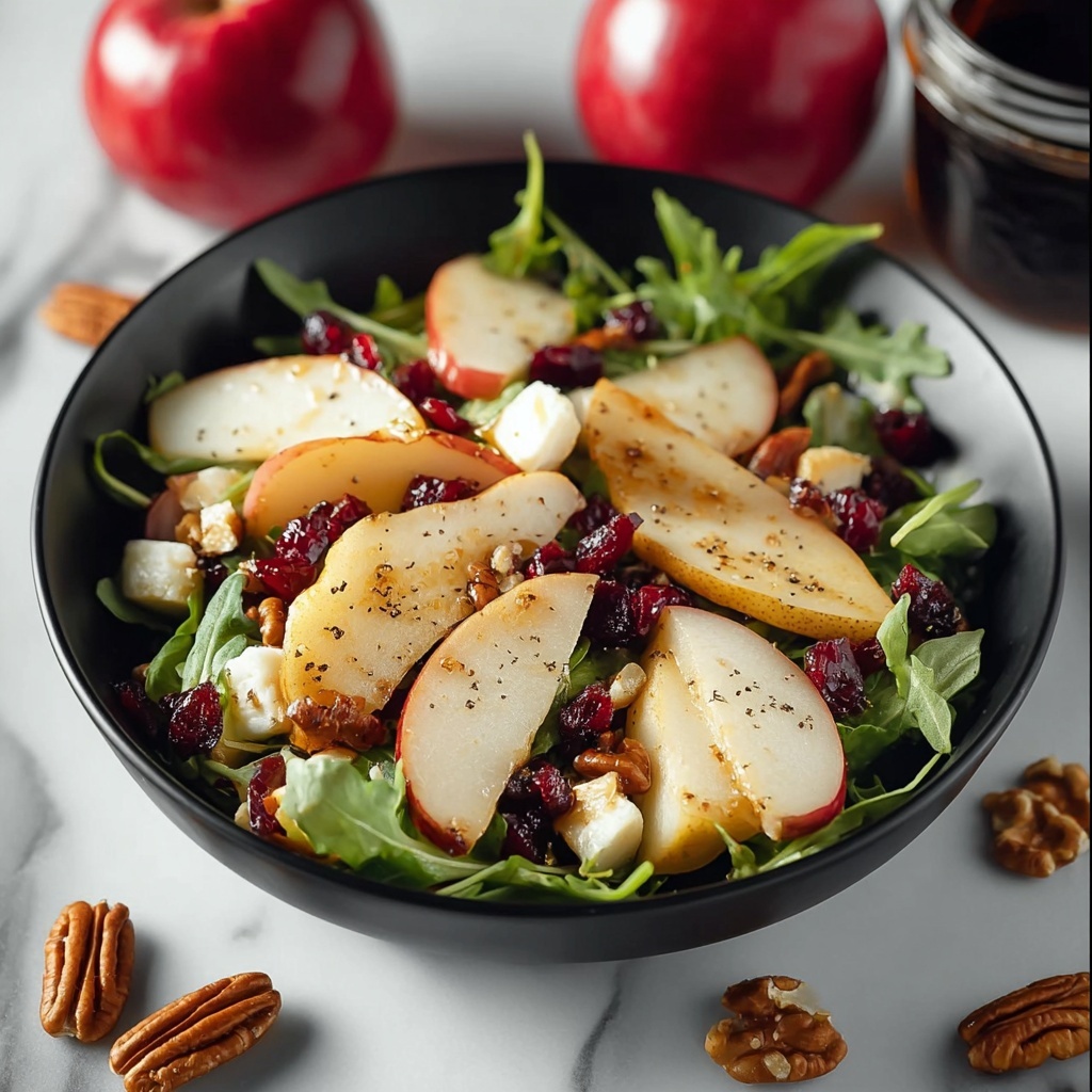 Pear Salad with Balsamic Vinaigrette Recipe - Recipe Image