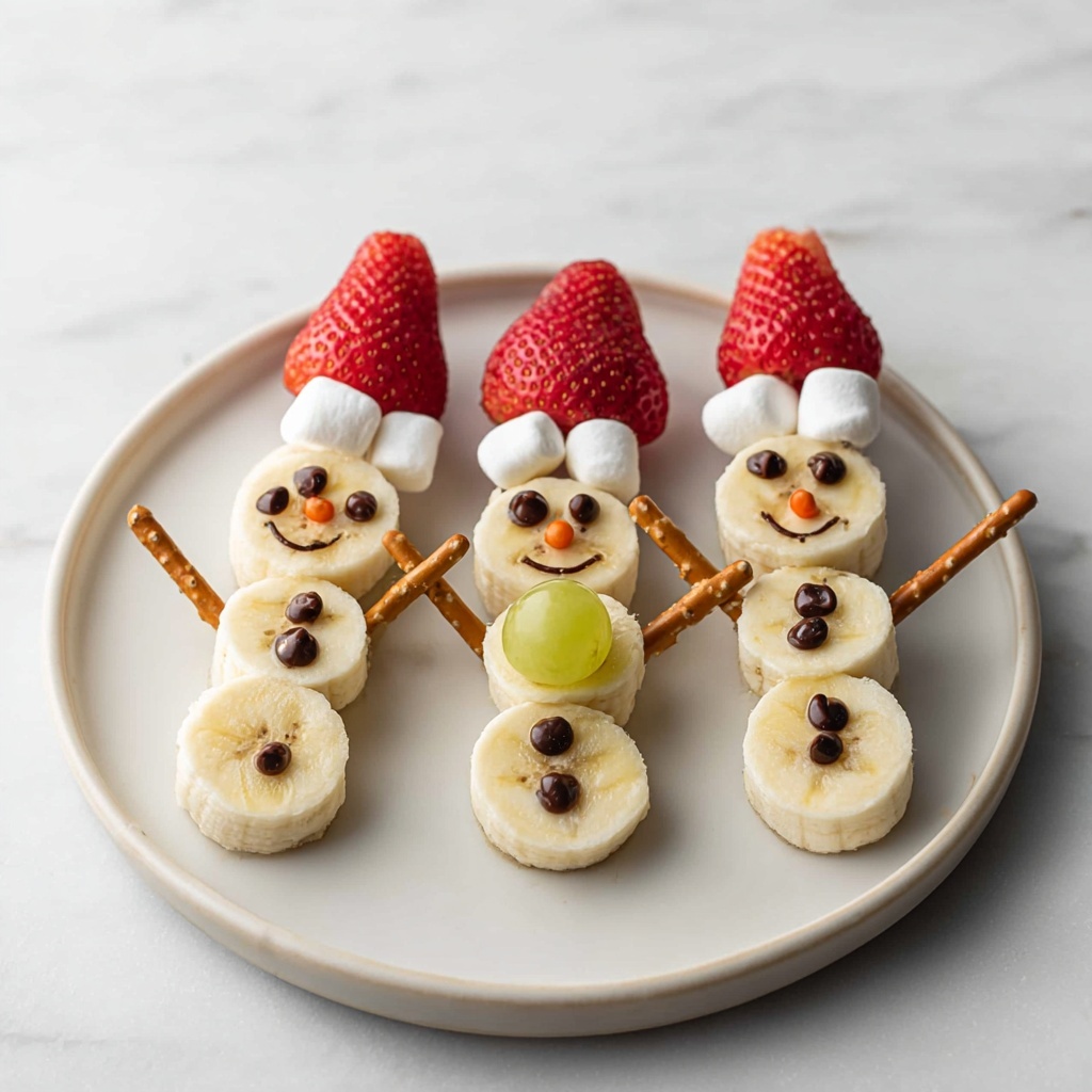 Banana Snowmen Recipe - Recipe Image