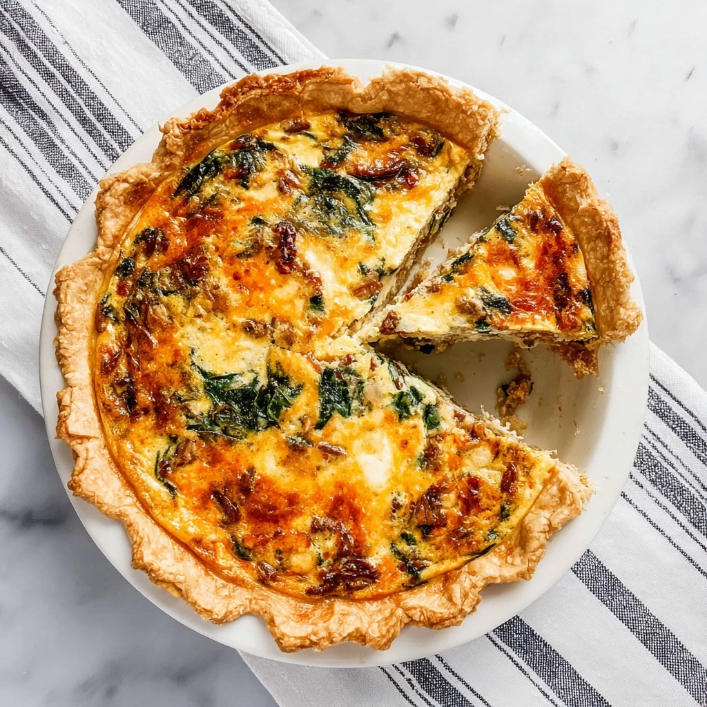 Sausage Breakfast Quiche Recipe - Recipe Image