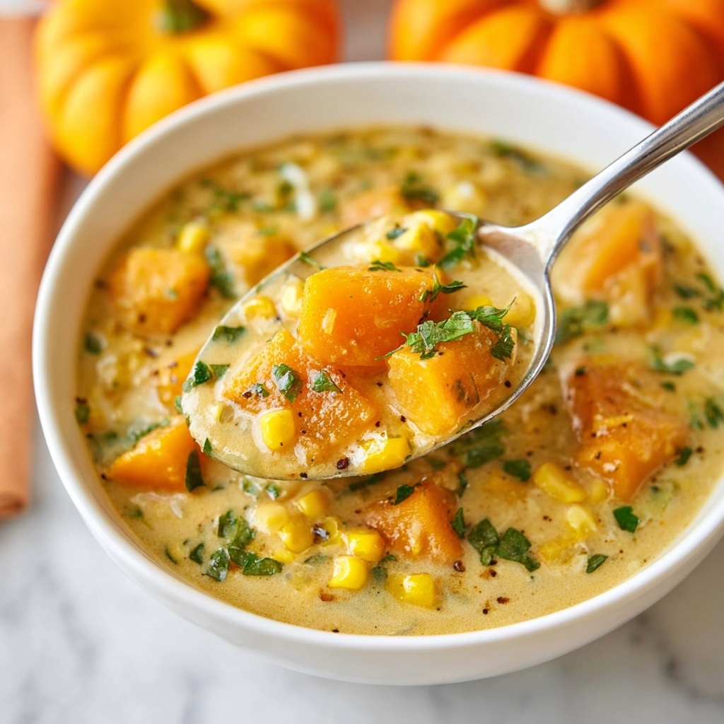 Pumpkin and Chipotle Corn Chowder Recipe - Recipe Image