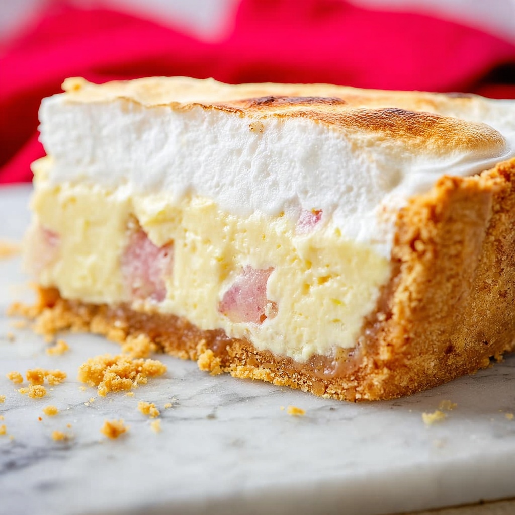 Rhubarb Meringue Layers Recipe - Recipe Image