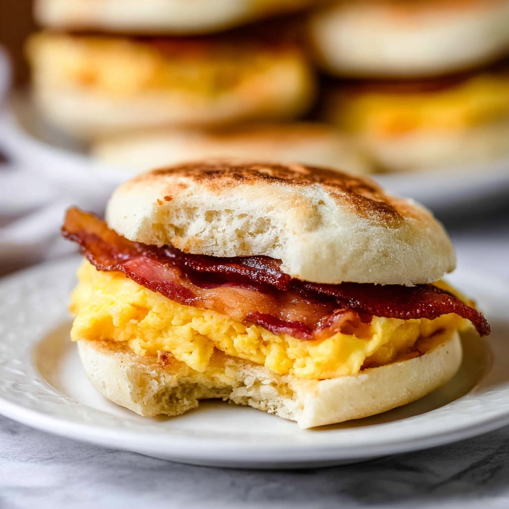 Homemade Egg McMuffins Recipe - Recipe Image