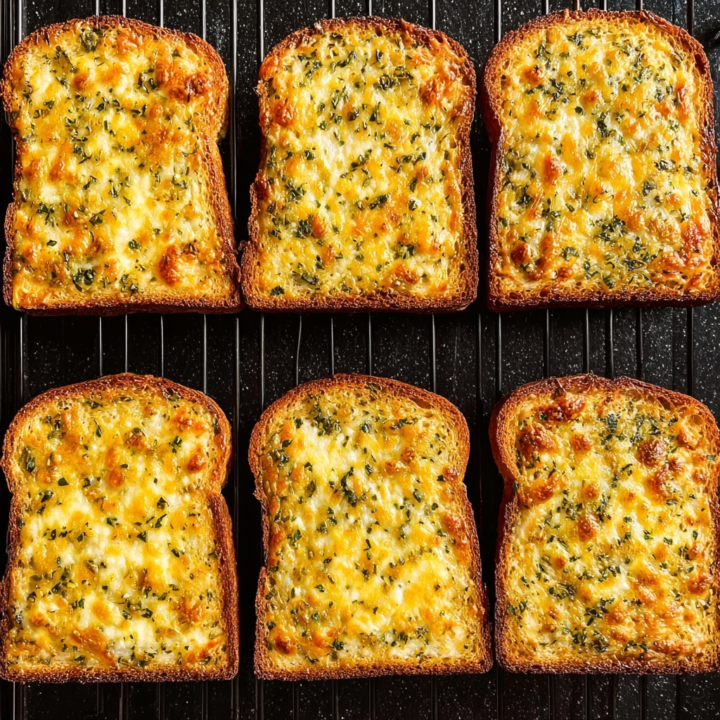 Easy Garlic Cheese Bread with Texas Toast Recipe - Recipe Image