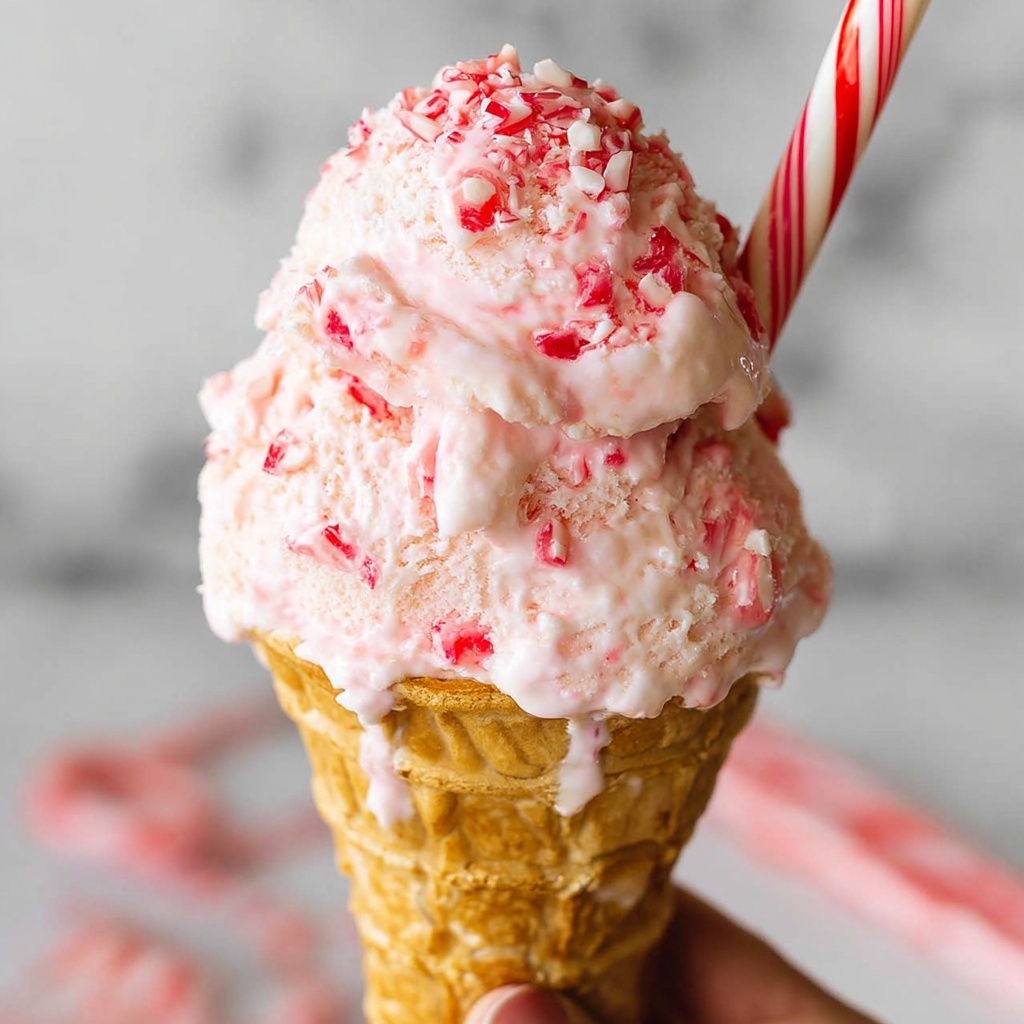 Nana's Famous Peppermint Ice Cream Recipe - Recipe Image