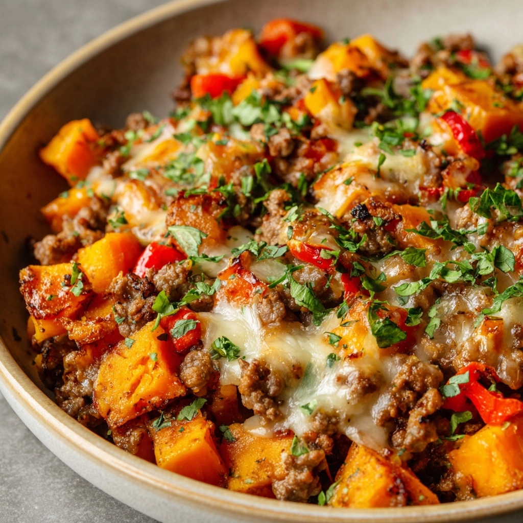 Ground Turkey Sweet Potato Casserole Recipe - Recipe Image