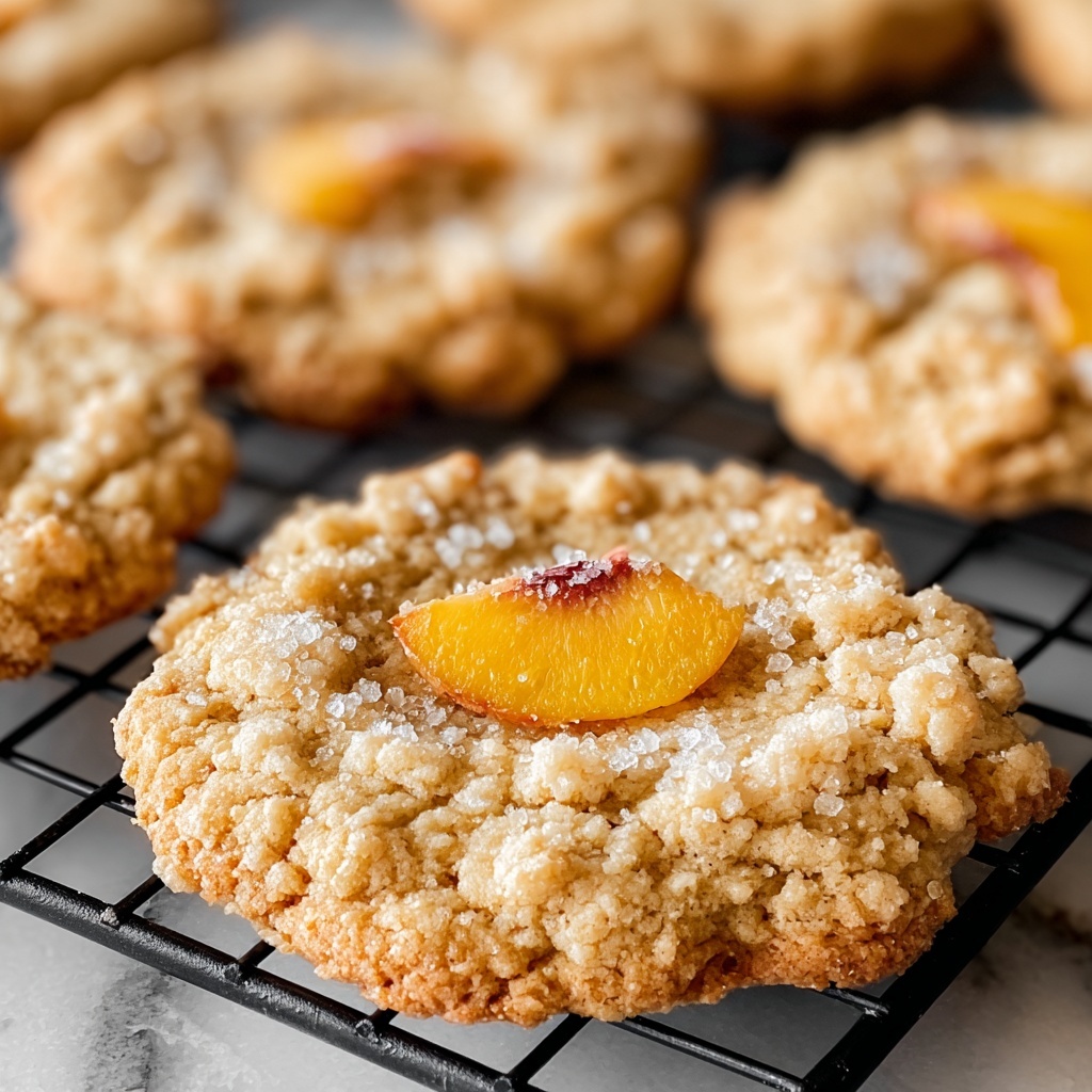 Irresistible Peach Cobbler Cookies Recipe - Recipe Image