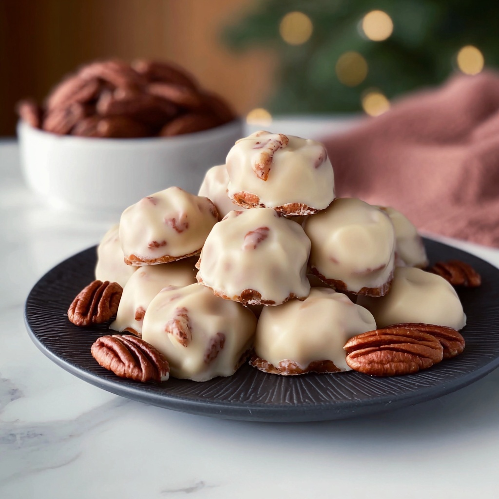 Easy Vanilla Pecan Pralines Recipe - Recipe Image