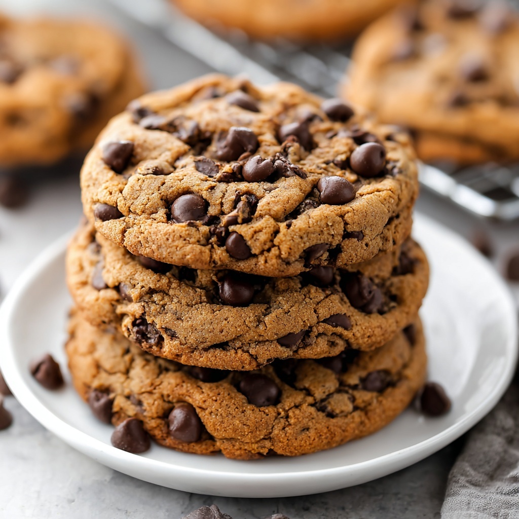 Healthy Pumpkin Chocolate Chip Cookies Recipe - Recipe Image