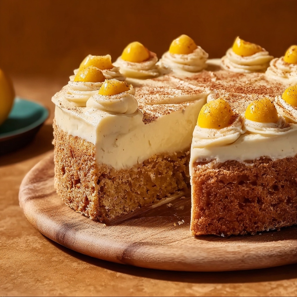 Pumpkin Spice Latte Cake with Espresso Cream Cheese Frosting Recipe - Recipe Image