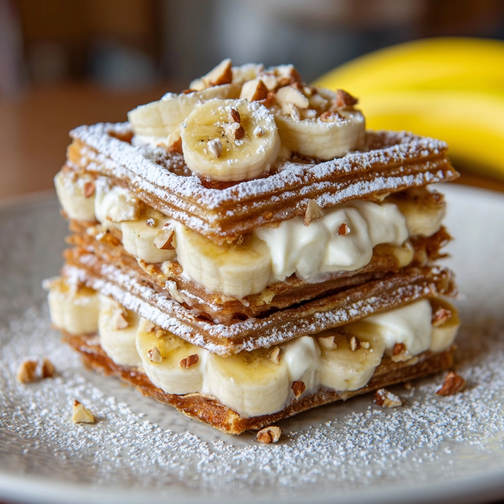 Banana Pudding Funnel Cakes Recipe - Recipe Image