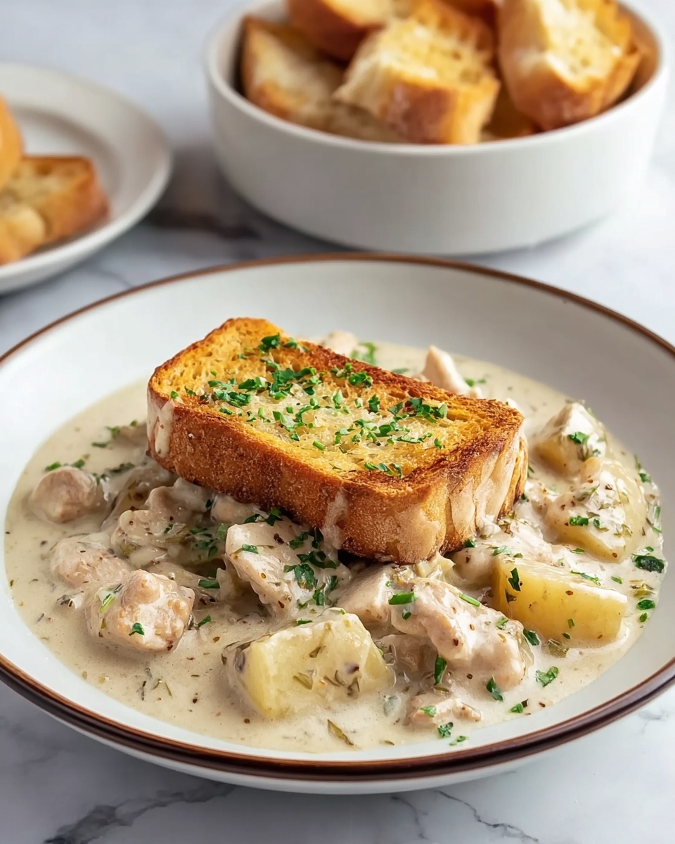 Garlic Parmesan Crockpot Chicken and Potatoes Recipe - Recipe Image