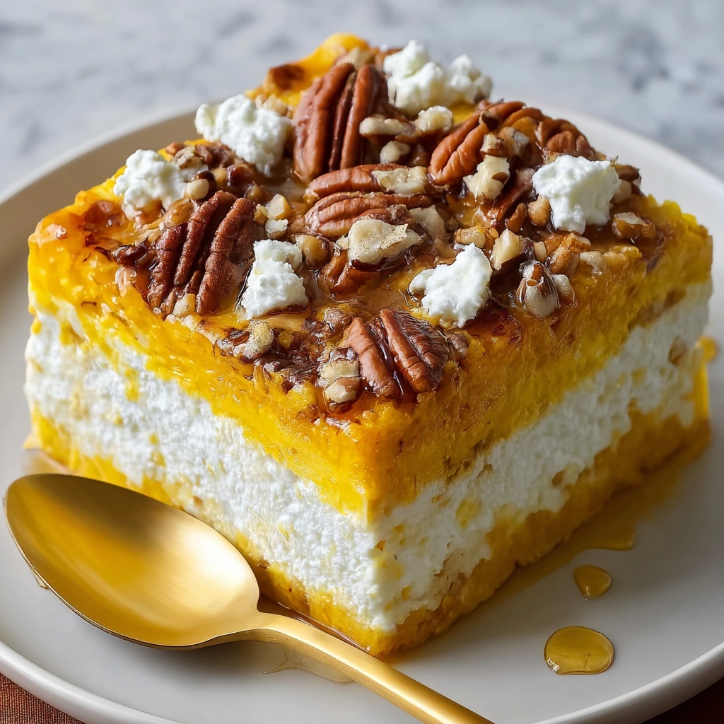 High Protein Cottage Cheese Pumpkin Bake Recipe - Recipe Image