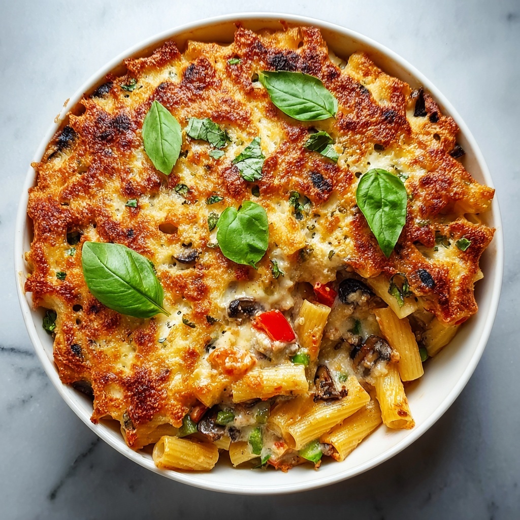 Loaded Veggie Baked Ziti Recipe - Recipe Image