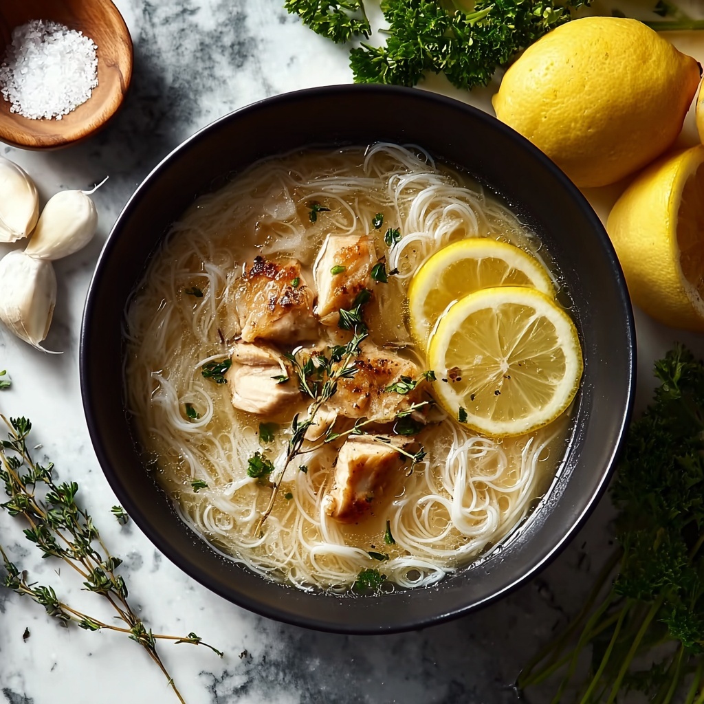 Greek Lemon Chicken Soup Recipe - Recipe Image