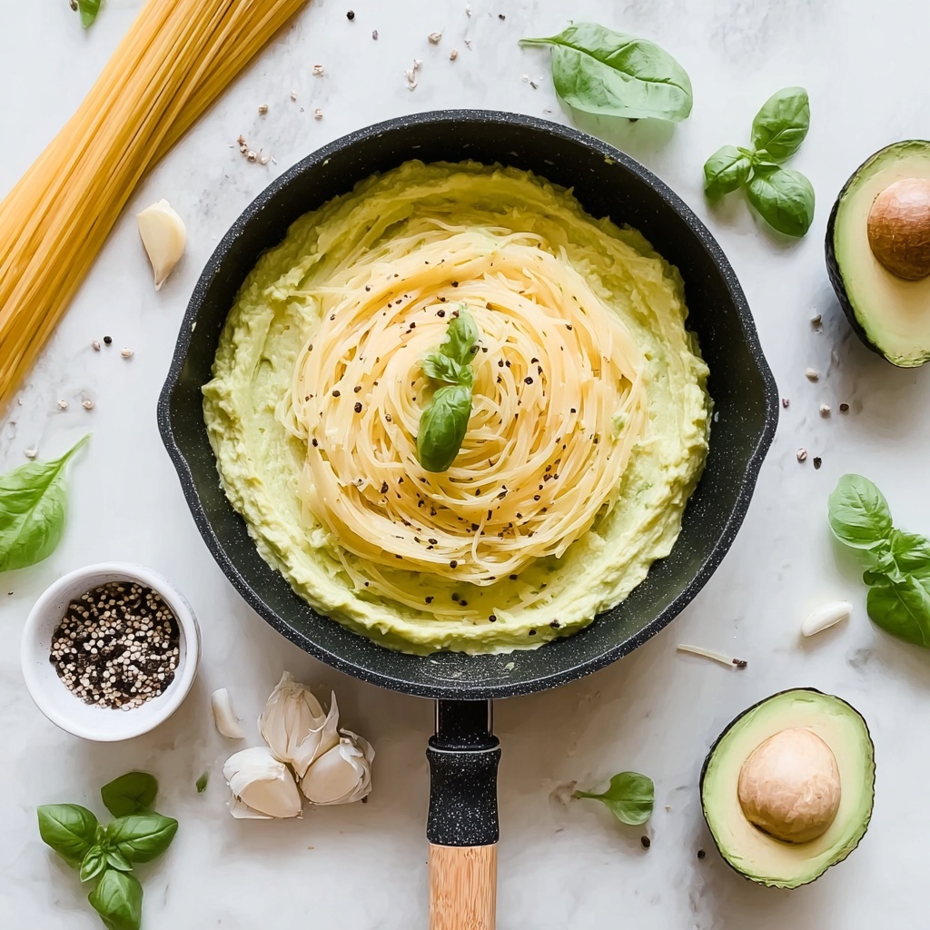 Creamy Avocado Pasta Recipe - Recipe Image