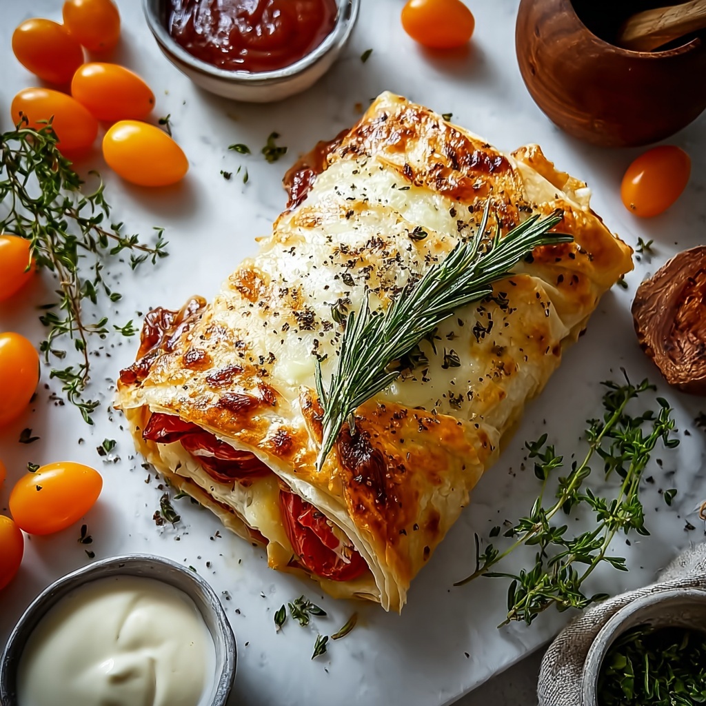 Homemade Stromboli Recipe - Recipe Image