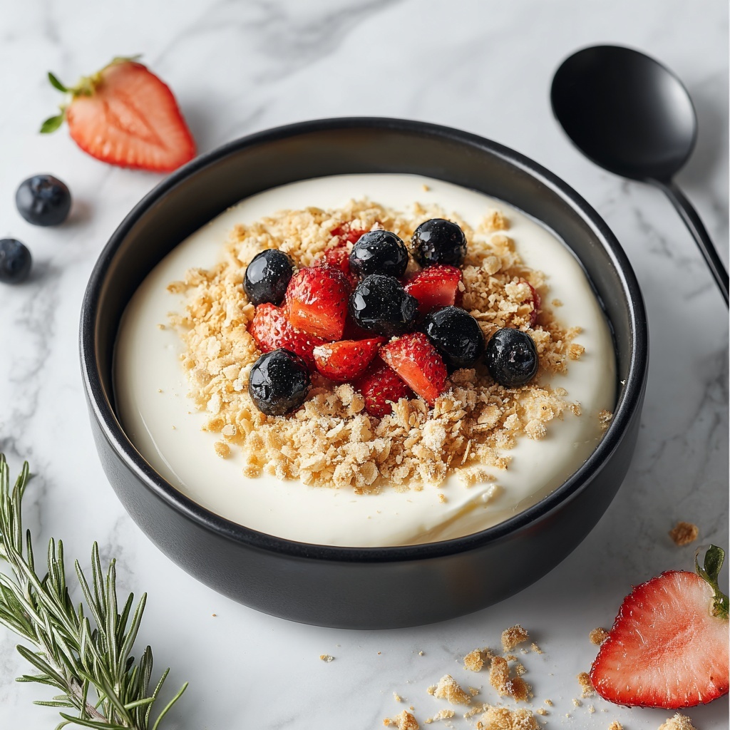 Light and Healthy Cheesecake Fluff Recipe - Recipe Image