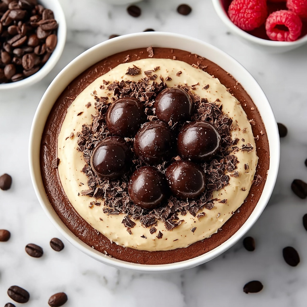 Mocha Mousse Cake Recipe - Recipe Image