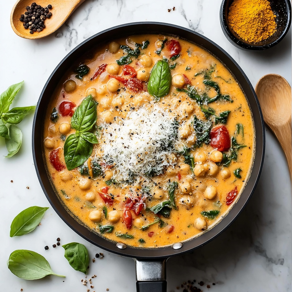 Creamy Chickpea Curry Recipe - Recipe Image