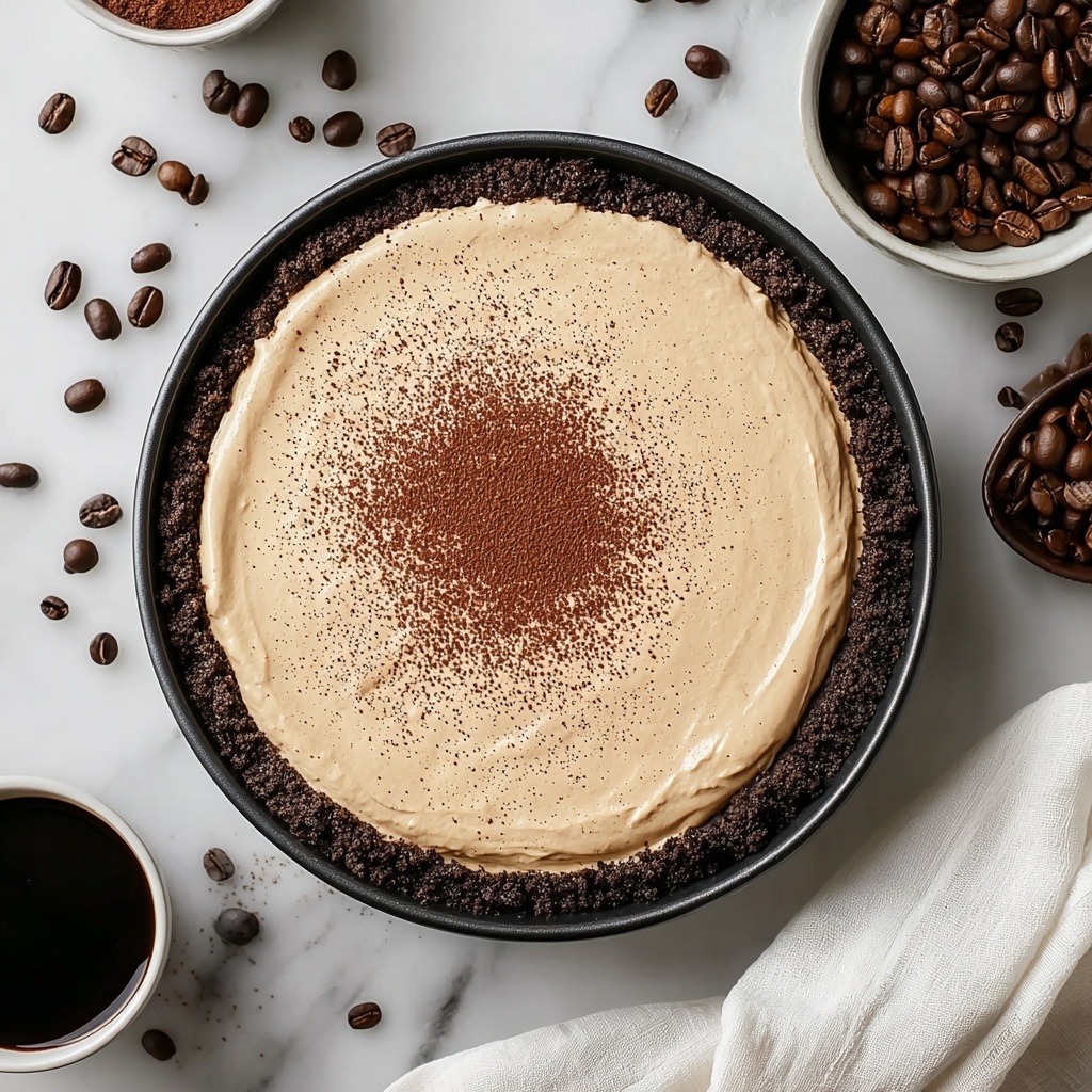 Rich Espresso Cheesecake Recipe - Recipe Image