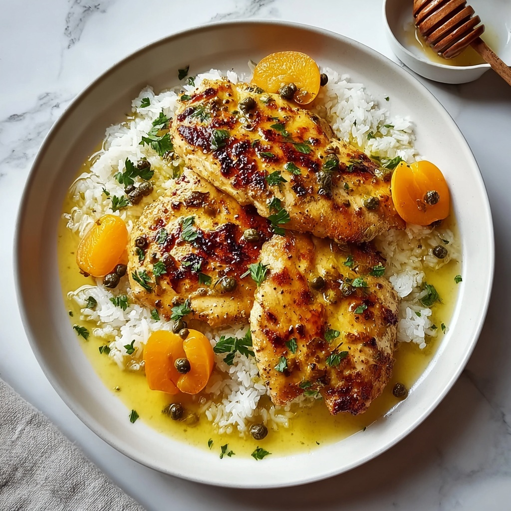 Honig Senf Hähnchen mit Reis Recipe - Recipe Image