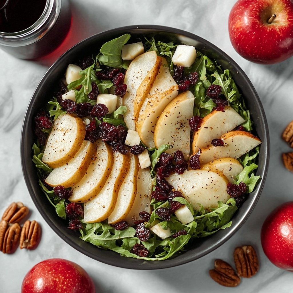 Pear Salad with Balsamic Vinaigrette Recipe - Recipe Image