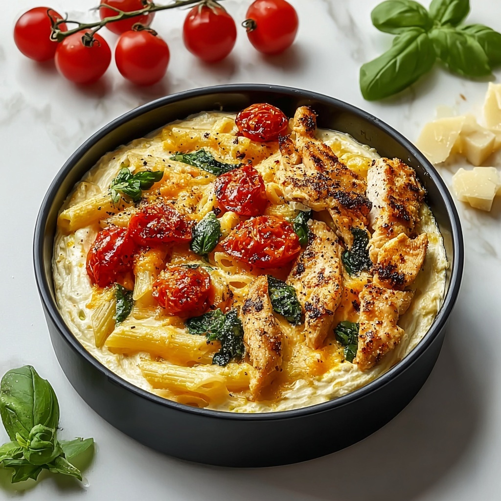 Creamy Ricotta Chicken Pasta Recipe - Recipe Image