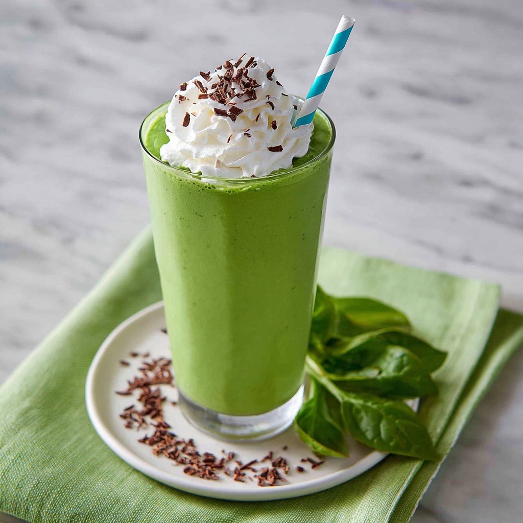 Healthy Shamrock Shake Recipe - Recipe Image