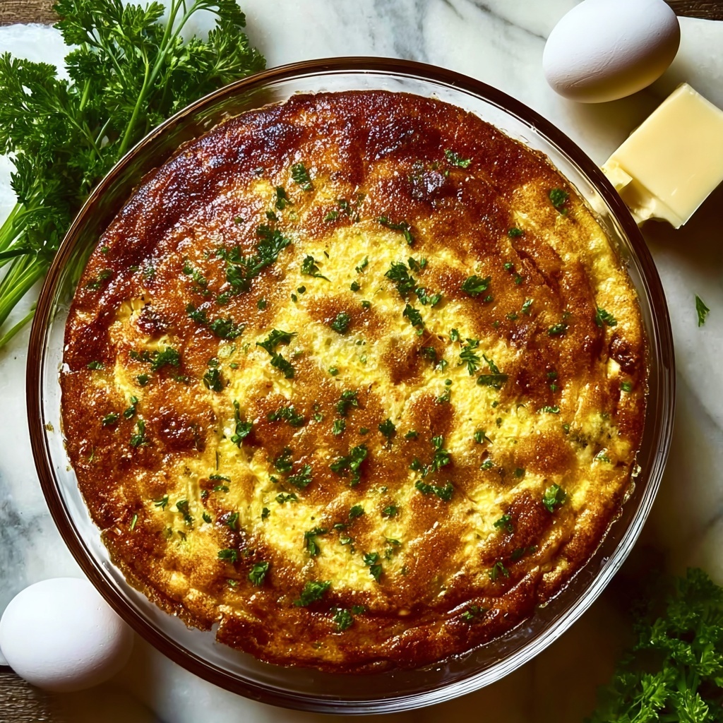 Canadian Bacon and Brie Crustless Quiche Recipe - Recipe Image