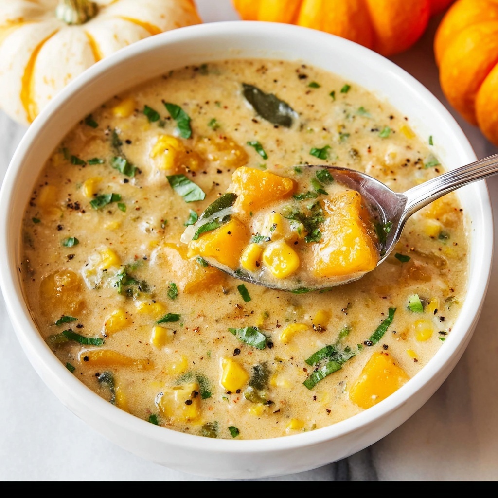 Pumpkin and Chipotle Corn Chowder Recipe - Recipe Image